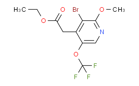 AM19737 | 1804618-33-4 | Ethyl 3-bromo-2-methoxy-5-(trifluoromethoxy)pyridine-4-acetate