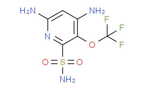4,6-Diamino-3-(trifluoromethoxy)pyridine-2-sulfonamide