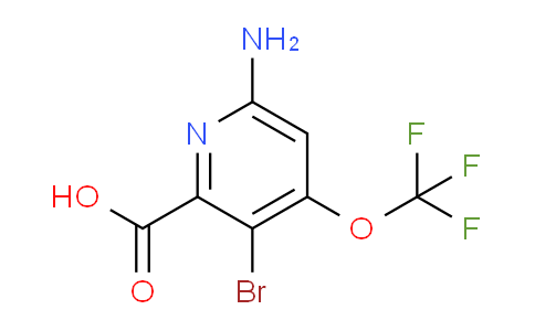 AM197375 | 1803543-97-6 | 6-Amino-3-bromo-4-(trifluoromethoxy)pyridine-2-carboxylic acid