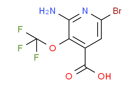 AM197378 | 1805933-72-5 | 2-Amino-6-bromo-3-(trifluoromethoxy)pyridine-4-carboxylic acid