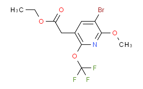AM19740 | 1804001-82-8 | Ethyl 3-bromo-2-methoxy-6-(trifluoromethoxy)pyridine-5-acetate