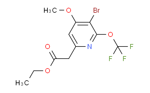 AM19742 | 1803464-86-9 | Ethyl 3-bromo-4-methoxy-2-(trifluoromethoxy)pyridine-6-acetate