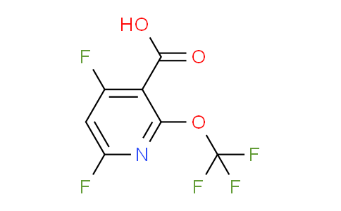 AM197428 | 1804467-49-9 | 4,6-Difluoro-2-(trifluoromethoxy)pyridine-3-carboxylic acid
