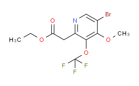 AM19744 | 1806147-51-2 | Ethyl 5-bromo-4-methoxy-3-(trifluoromethoxy)pyridine-2-acetate