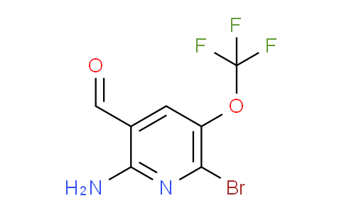 AM197444 | 1803632-65-6 | 2-Amino-6-bromo-5-(trifluoromethoxy)pyridine-3-carboxaldehyde