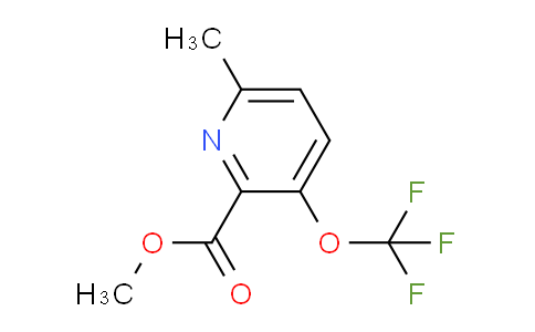 AM197446 | 1804294-18-5 | Methyl 6-methyl-3-(trifluoromethoxy)pyridine-2-carboxylate