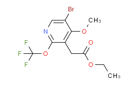 AM19746 | 1804578-92-4 | Ethyl 5-bromo-4-methoxy-2-(trifluoromethoxy)pyridine-3-acetate