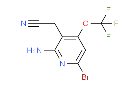 AM197487 | 1803538-25-1 | 2-Amino-6-bromo-4-(trifluoromethoxy)pyridine-3-acetonitrile