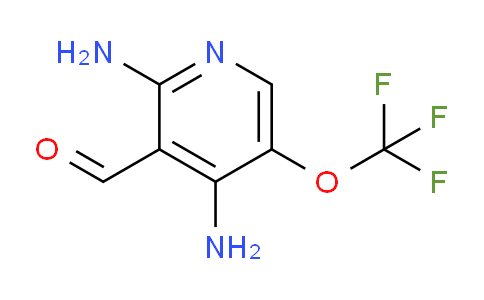 2,4-Diamino-5-(trifluoromethoxy)pyridine-3-carboxaldehyde