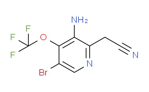 AM197502 | 1804523-53-2 | 3-Amino-5-bromo-4-(trifluoromethoxy)pyridine-2-acetonitrile