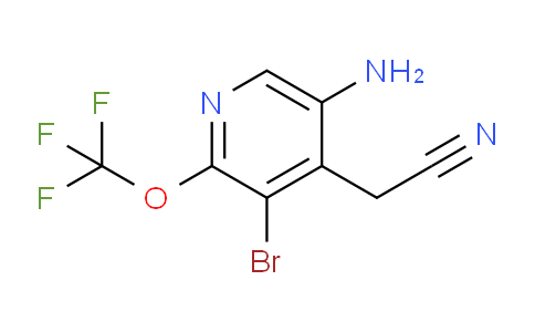 AM197504 | 1804036-29-0 | 5-Amino-3-bromo-2-(trifluoromethoxy)pyridine-4-acetonitrile