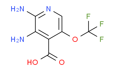 2,3-Diamino-5-(trifluoromethoxy)pyridine-4-carboxylic acid