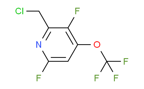 2-(Chloromethyl)-3,6-difluoro-4-(trifluoromethoxy)pyridine