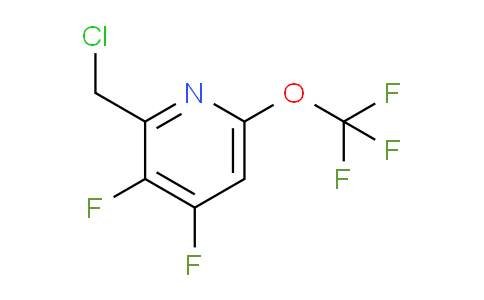 2-(Chloromethyl)-3,4-difluoro-6-(trifluoromethoxy)pyridine