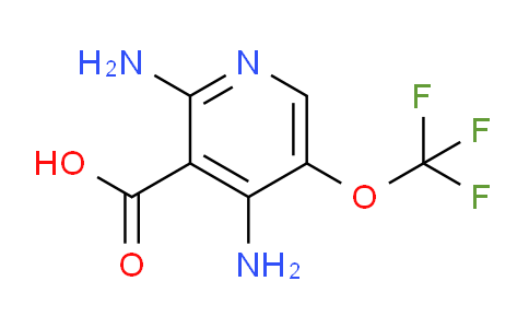2,4-Diamino-5-(trifluoromethoxy)pyridine-3-carboxylic acid