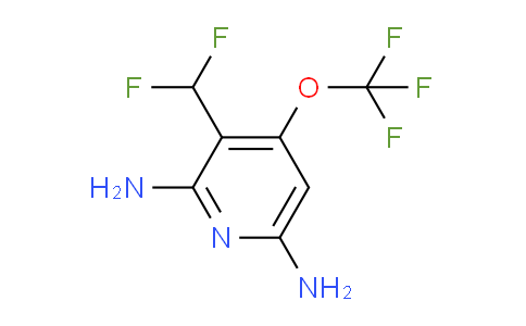 AM197524 | 1805975-38-5 | 2,6-Diamino-3-(difluoromethyl)-4-(trifluoromethoxy)pyridine