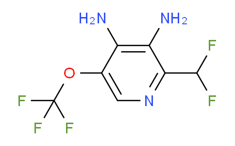 AM197527 | 1803981-78-3 | 3,4-Diamino-2-(difluoromethyl)-5-(trifluoromethoxy)pyridine