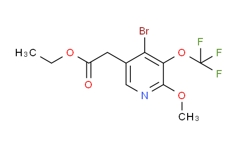 AM19753 | 1804579-23-4 | Ethyl 4-bromo-2-methoxy-3-(trifluoromethoxy)pyridine-5-acetate