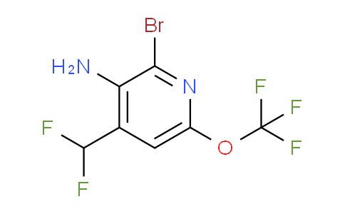 AM197530 | 1803535-13-8 | 3-Amino-2-bromo-4-(difluoromethyl)-6-(trifluoromethoxy)pyridine