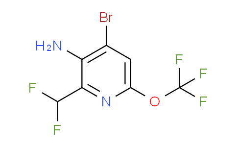 AM197533 | 1805931-99-0 | 3-Amino-4-bromo-2-(difluoromethyl)-6-(trifluoromethoxy)pyridine