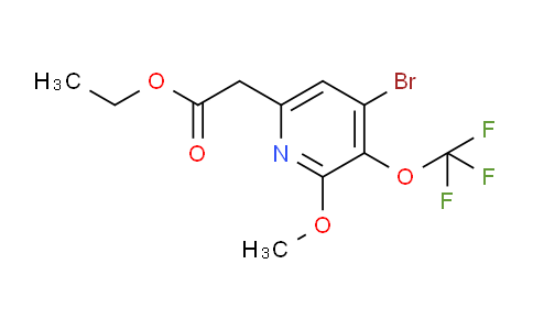 AM19754 | 1804567-48-3 | Ethyl 4-bromo-2-methoxy-3-(trifluoromethoxy)pyridine-6-acetate