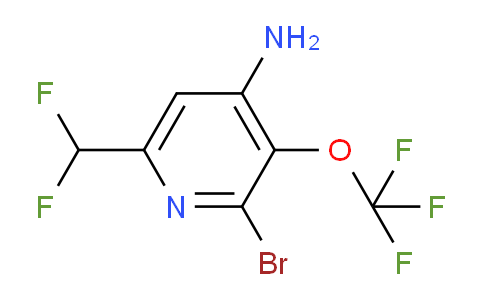 AM197540 | 1803535-28-5 | 4-Amino-2-bromo-6-(difluoromethyl)-3-(trifluoromethoxy)pyridine