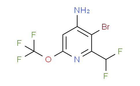 AM197544 | 1803631-45-9 | 4-Amino-3-bromo-2-(difluoromethyl)-6-(trifluoromethoxy)pyridine