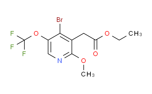 AM19755 | 1804001-91-9 | Ethyl 4-bromo-2-methoxy-5-(trifluoromethoxy)pyridine-3-acetate