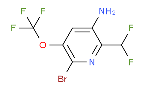 AM197551 | 1803441-24-8 | 3-Amino-6-bromo-2-(difluoromethyl)-5-(trifluoromethoxy)pyridine