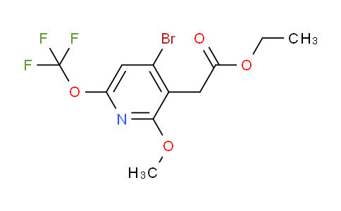 AM19757 | 1804638-10-5 | Ethyl 4-bromo-2-methoxy-6-(trifluoromethoxy)pyridine-3-acetate