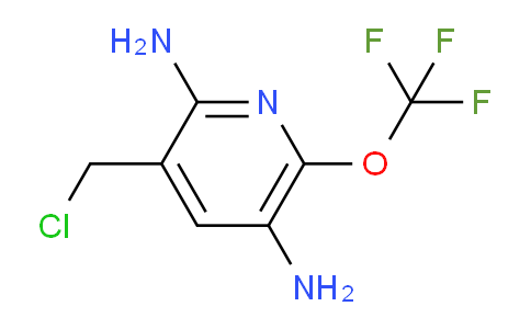 3-(Chloromethyl)-2,5-diamino-6-(trifluoromethoxy)pyridine