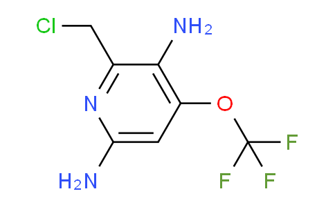 2-(Chloromethyl)-3,6-diamino-4-(trifluoromethoxy)pyridine