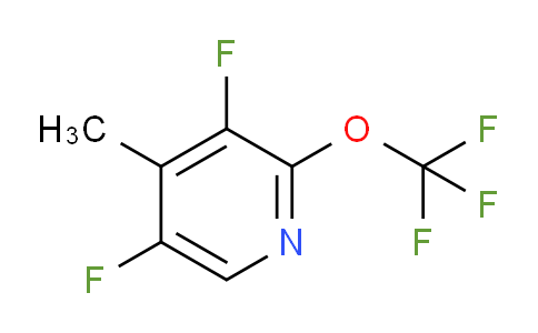 3,5-Difluoro-4-methyl-2-(trifluoromethoxy)pyridine