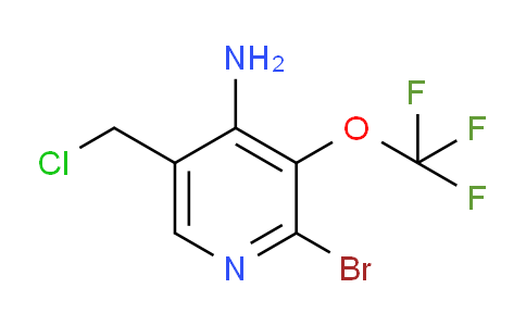 4-Amino-2-bromo-5-(chloromethyl)-3-(trifluoromethoxy)pyridine