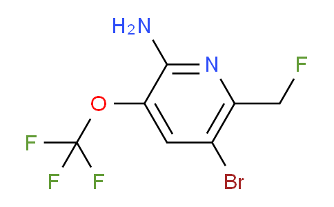 AM197619 | 1804609-85-5 | 2-Amino-5-bromo-6-(fluoromethyl)-3-(trifluoromethoxy)pyridine