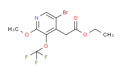 AM19765 | 1804002-09-2 | Ethyl 5-bromo-2-methoxy-3-(trifluoromethoxy)pyridine-4-acetate