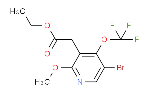 AM19767 | 1804002-17-2 | Ethyl 5-bromo-2-methoxy-4-(trifluoromethoxy)pyridine-3-acetate
