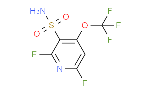 2,6-Difluoro-4-(trifluoromethoxy)pyridine-3-sulfonamide