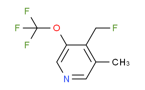 AM197674 | 1804033-30-4 | 4-(Fluoromethyl)-3-methyl-5-(trifluoromethoxy)pyridine