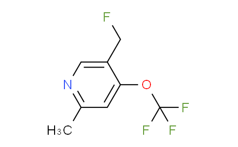 AM197676 | 1804609-19-5 | 5-(Fluoromethyl)-2-methyl-4-(trifluoromethoxy)pyridine