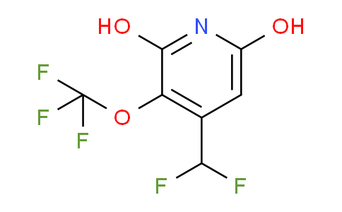 2,6-Dihydroxy-4-(difluoromethyl)-3-(trifluoromethoxy)pyridine