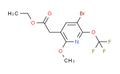 AM19769 | 1804618-46-9 | Ethyl 3-bromo-6-methoxy-2-(trifluoromethoxy)pyridine-5-acetate