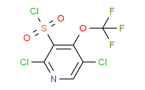 2,5-Dichloro-4-(trifluoromethoxy)pyridine-3-sulfonyl chloride