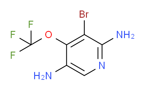 AM197700 | 1804595-45-6 | 3-Bromo-2,5-diamino-4-(trifluoromethoxy)pyridine