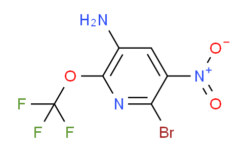 AM197709 | 1803943-97-6 | 5-Amino-2-bromo-3-nitro-6-(trifluoromethoxy)pyridine
