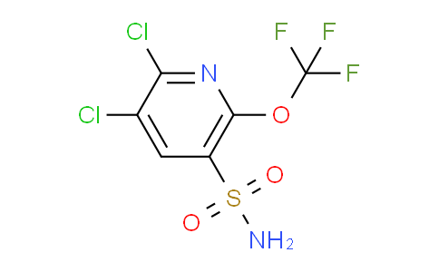 2,3-Dichloro-6-(trifluoromethoxy)pyridine-5-sulfonamide