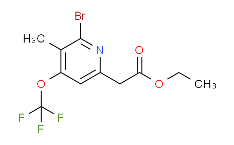 AM19772 | 1804574-27-3 | Ethyl 2-bromo-3-methyl-4-(trifluoromethoxy)pyridine-6-acetate