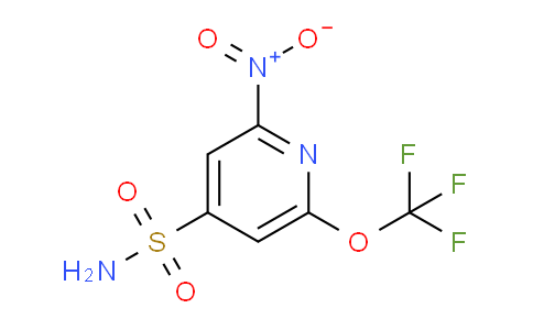 2-Nitro-6-(trifluoromethoxy)pyridine-4-sulfonamide
