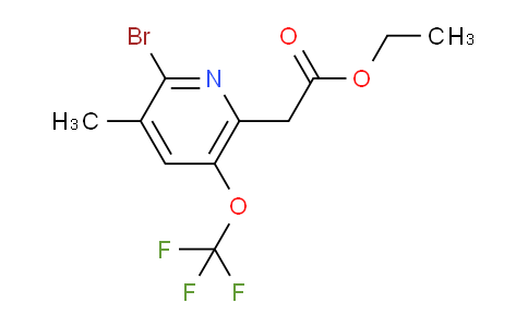 AM19774 | 1804578-00-4 | Ethyl 2-bromo-3-methyl-5-(trifluoromethoxy)pyridine-6-acetate