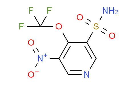 3-Nitro-4-(trifluoromethoxy)pyridine-5-sulfonamide